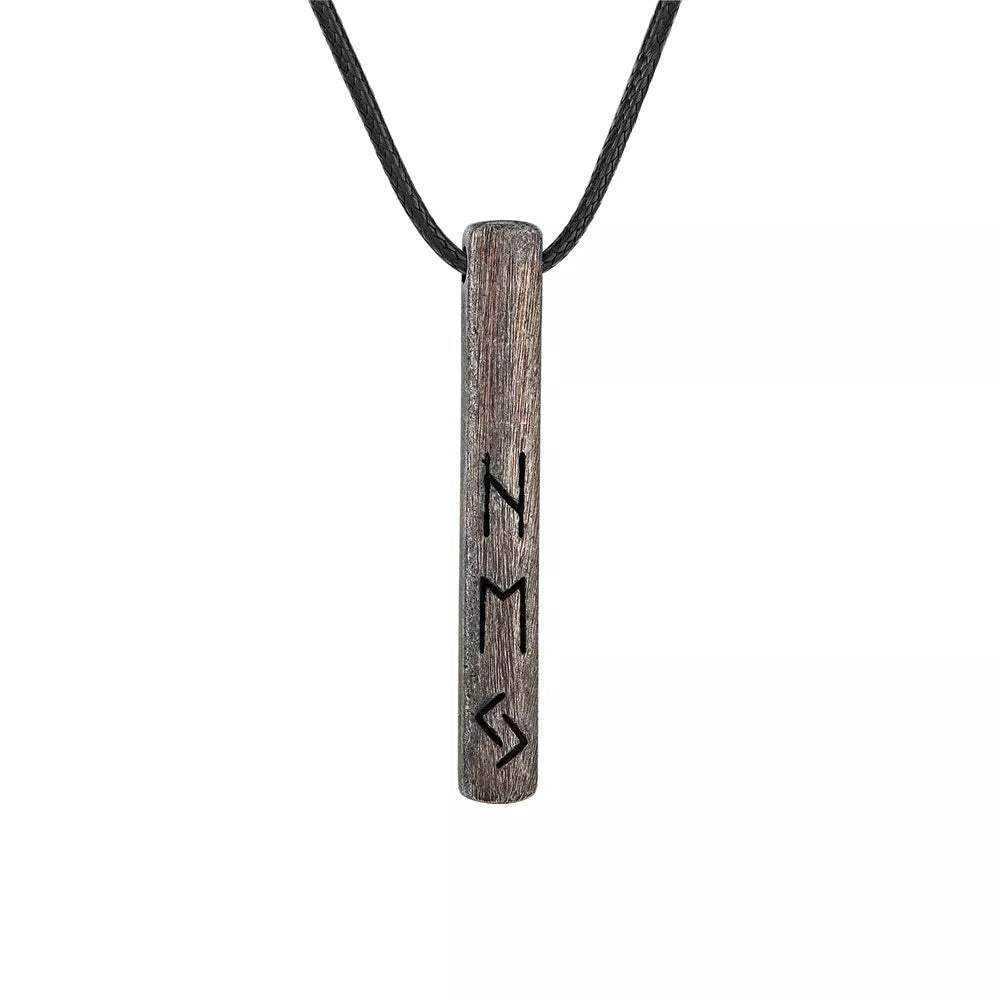 Old Norse Calendar Stainless Steel Pendant