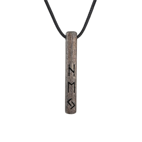 Old Norse Calendar Stainless Steel Pendant