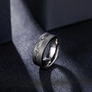 Thor Hammer and Lightning 8mm Tungsten Carbide Ring