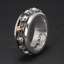 The Ring of Skulls 925 Sterling Silver