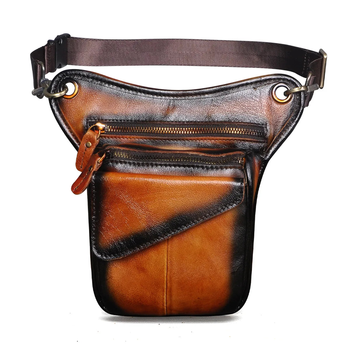 Viking Loot Leather Leg Bag