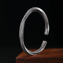 Raven Feather 990 Sterling Silver Arm Ring