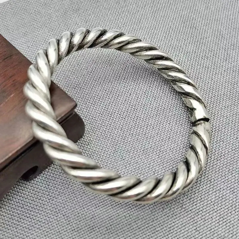 Viking Arm Ring of Honor in Silver Plated Steel