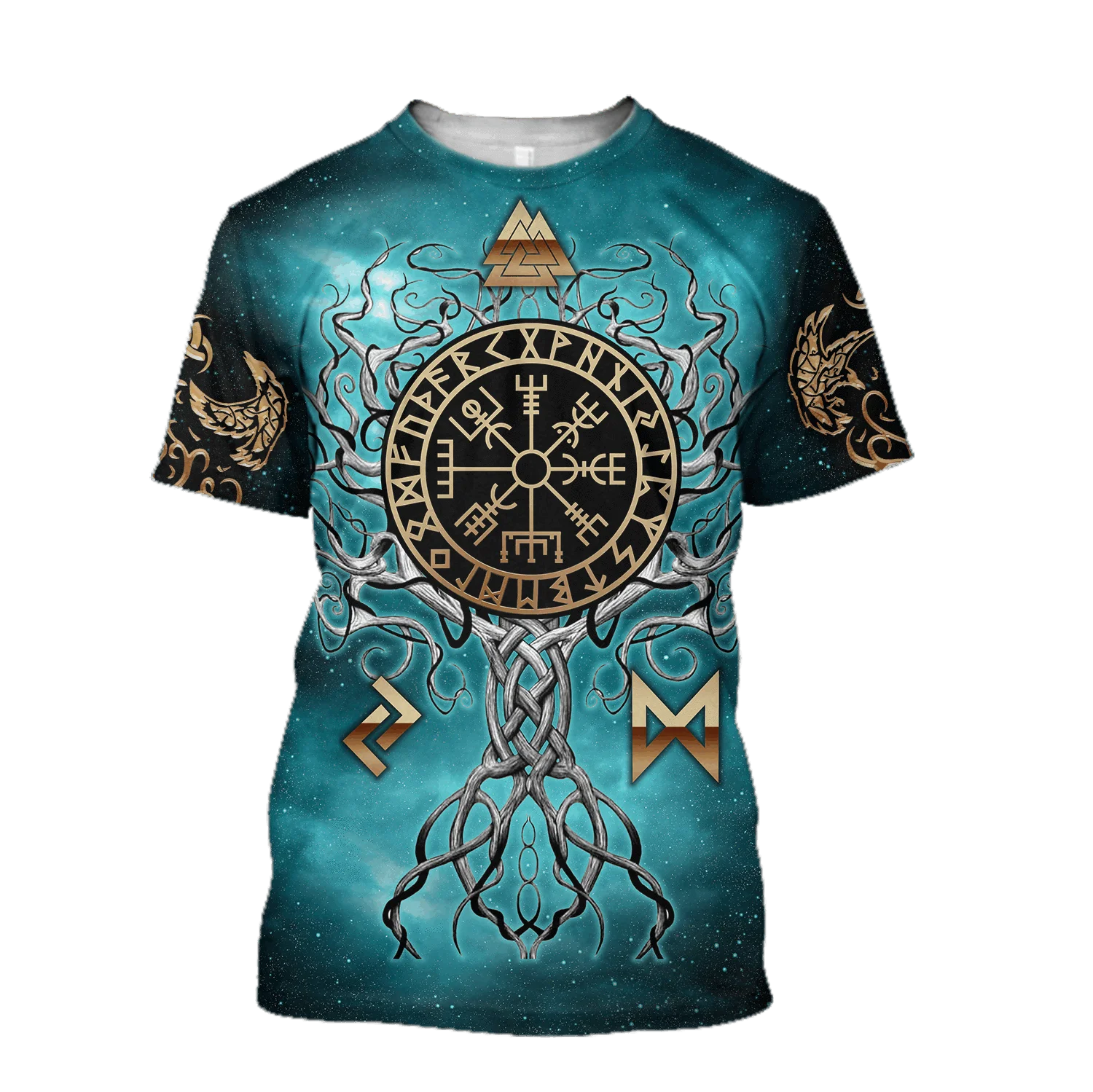 Mjolnir and Yggdrasil T-shirt