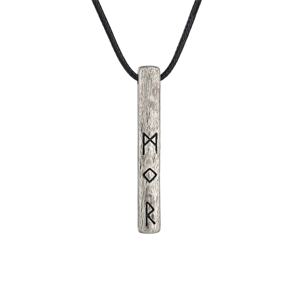 Old Norse Calendar Stainless Steel Pendant