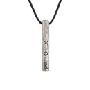 Old Norse Calendar Stainless Steel Pendant