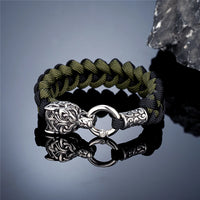 Odin Wolves Paracord Bracelet
