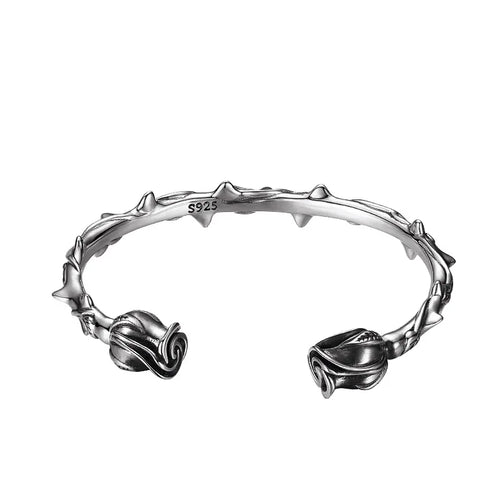 Roses of Freyja 925 Sterling Silver Bracelet
