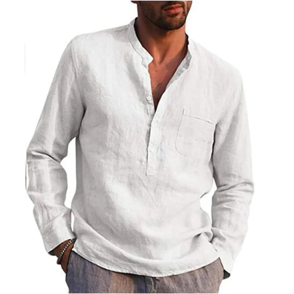 Viking Cotton and Linen Shirt