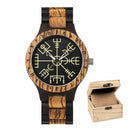 Viking Vintage Wooden Watch