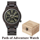 Viking Vintage Wooden Watch