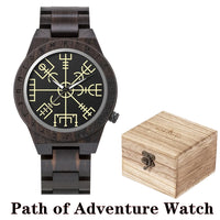 Viking Vintage Wooden Watch