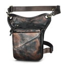 Viking Loot Leather Leg Bag