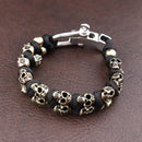 Warrior Trophies ParaCord Skull Bracelet