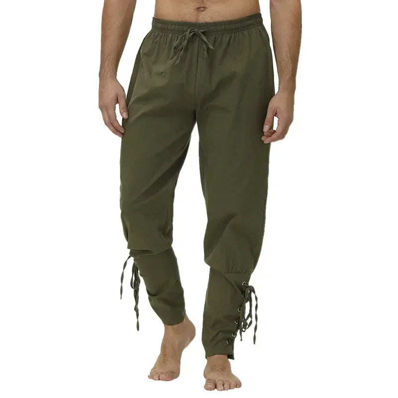 Viking Trousers in Cotton and Linen