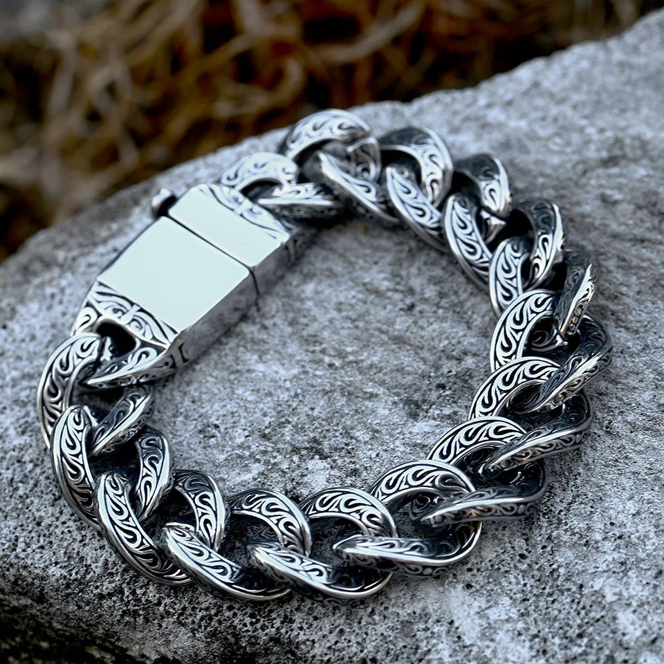 Chains of Wyrd Steel Bracelet