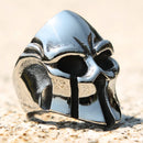 Viking Helmet 316L Stainless Steel Ring
