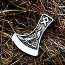 Viking Axe Head Stainless Steel Necklace