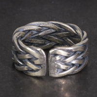 Wide Gleipnir - Handmade 925 Sterling Silver Ring