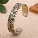 Yggdrasil, the Tree of Life with Norse Knots, Bracelet in 316L Stainless Steel