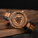 Viking Vintage Wooden Watch
