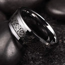 Jormungandr Tungsten Carbide Ring