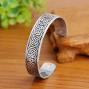 Yggdrasil, the Tree of Life with Norse Knots, Bracelet in 316L Stainless Steel