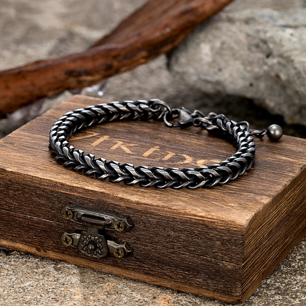 Chains of Honor Stainless Steel Bracelet