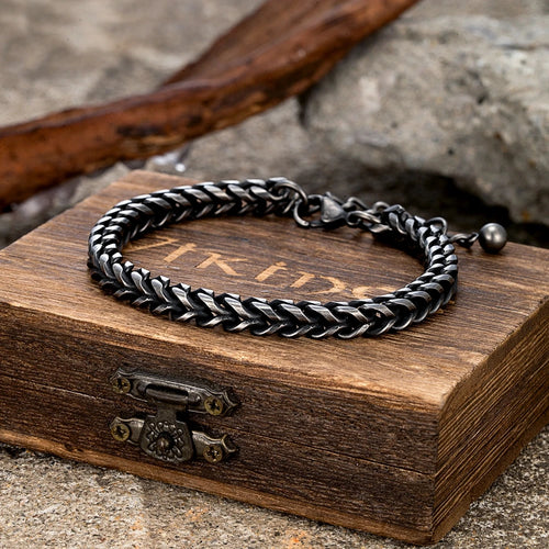 Chains of Honor Stainless Steel Bracelet