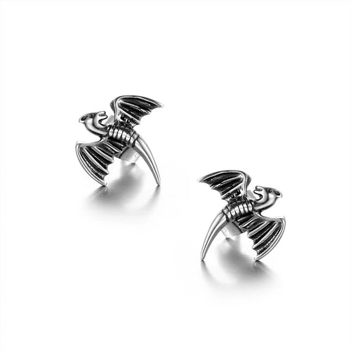 Winged Dragon Fafnir Surgical Steel Earrings