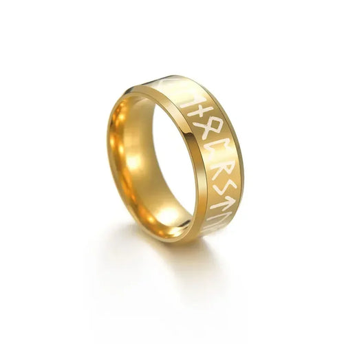 Bague Viking Rune - Acier Inoxydable