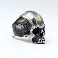 Bound to Hel  925 Sterling Silver Skull Ring