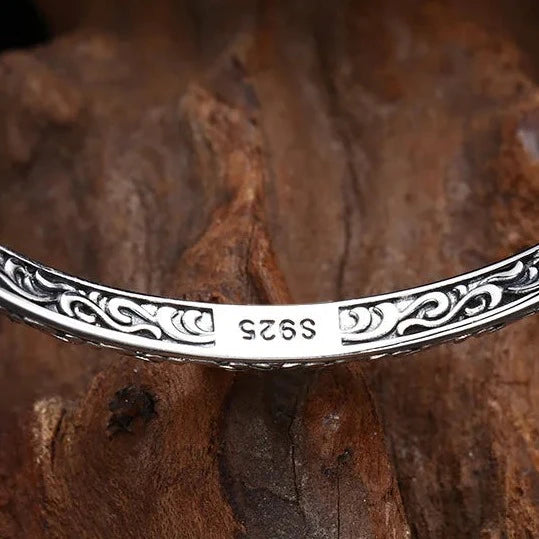 Hel The Goddess of Death Arm Ring in 925 Sterling Silver