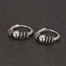 Oseberg Knot 925 Sterling Silver Earrings
