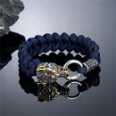 Odin Wolves Paracord Bracelet