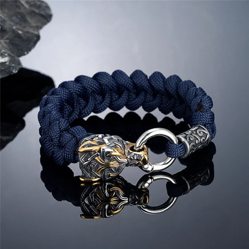 Odin Wolves Paracord Bracelet