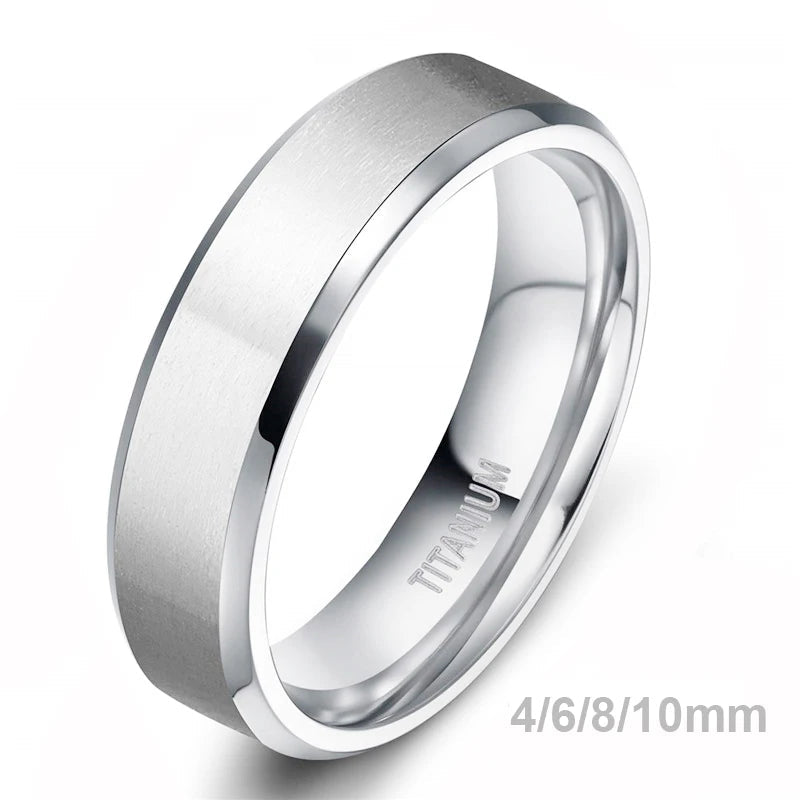Norse Winter Titanium Ring