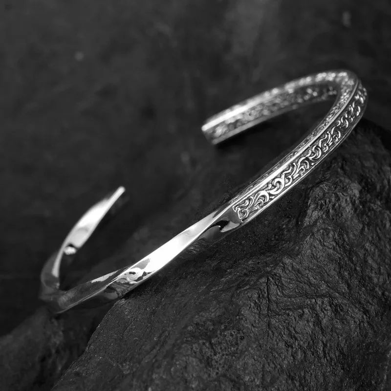 Freyr The Lord of Plenty 925 Sterling Silver Bracelet