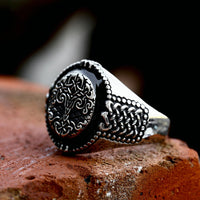 Worldtree Yggdrasil The Tree of Life Stainless Steel Ring