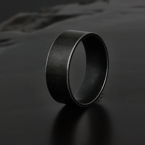 Dark Runes 8mm Adjustable Ring