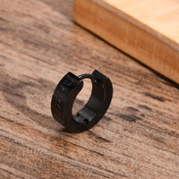 The Runes Stainless Steel Earrings