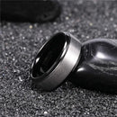 Waves of Njord Tungsten Carbide Ring
