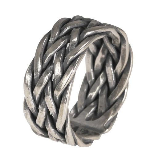 Wide Gleipnir - Handmade 925 Sterling Silver Ring