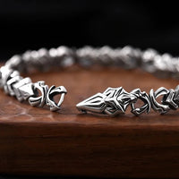 Gungnir The Spear of Odin 925 Sterling Silver Bracelet