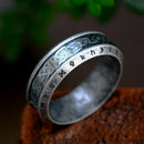 Yggdrasil The Tree of Life Stainless Steel Rune Ring