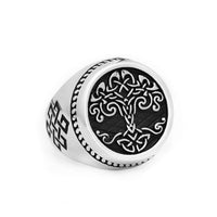 Tree of Life Yggdrasil Stainless Steel Ring