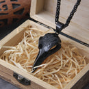 Odin's Raven Skull Stainless Steel Necklace