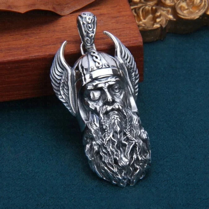 Odin 925 Sterling Silver Pendant