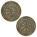 Valknut Viking Coins in Steel