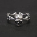 Fearsome Draugr 925 Sterling Silver Resizable Ring